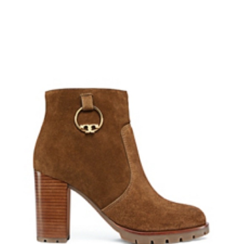 Tory Burch Sofia lug sole bootie, size 6.5